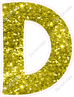 KG 23.5" Individuals - Yellow Sparkle D