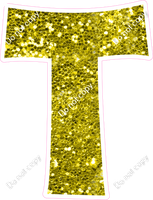 KG 23.5" Individuals - Yellow Sparkle T