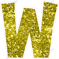 KG 23.5" Individuals - Yellow Sparkle W