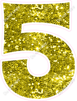 KG 23.5" Individuals - Yellow Sparkle 5