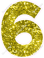 KG 23.5" Individuals - Yellow Sparkle 6