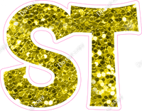 KG 23.5" Individuals - Yellow Sparkle ST