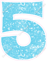 KG 30" Individuals - Baby Blue Sparkle 5