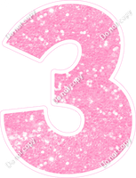 KG 30" Individuals - Baby Pink Sparkle 3