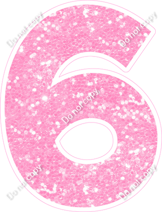 KG 30" Individuals - Baby Pink Sparkle 6