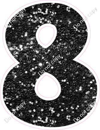 KG 30" Individuals - Black Sparkle 8