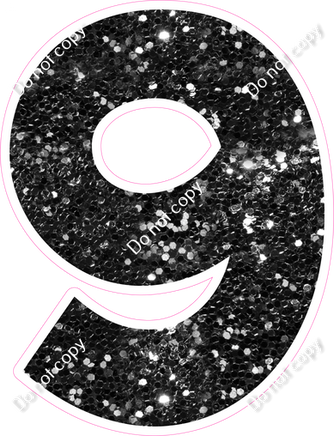 KG 30" Individuals - Black Sparkle 9