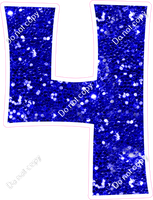 KG 30" Individuals - Blue Sparkle 4