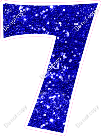 KG 30" Individuals - Blue Sparkle 7