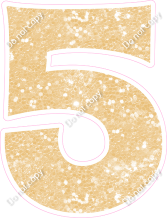 KG 30" Individuals - Champagne Sparkle 5