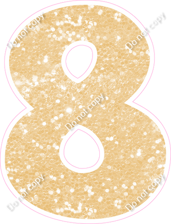 KG 30" Individuals - Champagne Sparkle 8