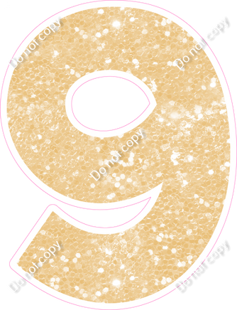 KG 30" Individuals - Champagne Sparkle 9