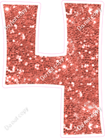 KG 30" Individuals - Coral Sparkle 4