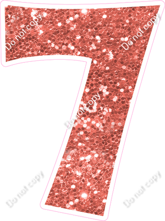 KG 30" Individuals - Coral Sparkle 7