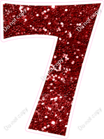 KG 30" Individuals - Crimson Sparkle 7