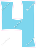 KG 30" Individuals - Flat Baby Blue 4