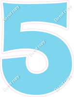 KG 30" Individuals - Flat Baby Blue 5