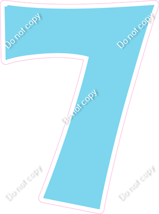 KG 30" Individuals - Flat Baby Blue 7