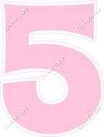 KG 30" Individuals - Flat Baby Pink 5