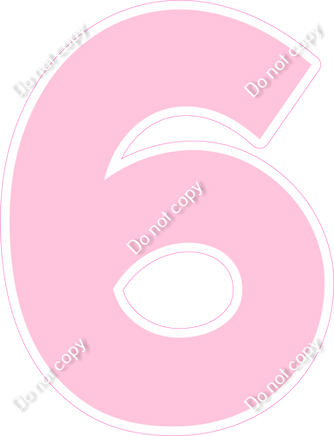 KG 30" Individuals - Flat Baby Pink 6