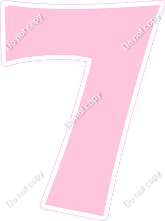 KG 30" Individuals - Flat Baby Pink 7