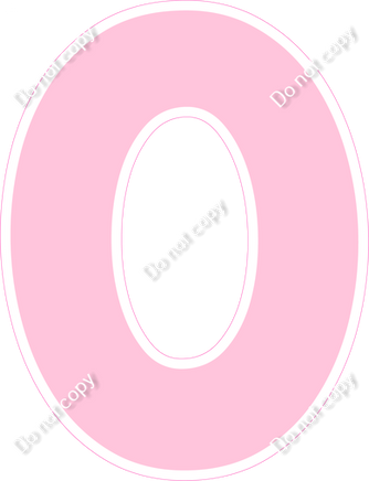 KG 30" Individuals - Flat Baby Pink