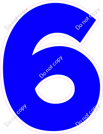 KG 30" Individuals - Flat Blue 6