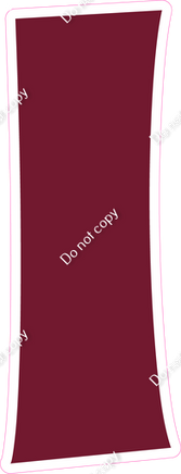 KG 30" Individuals - Flat Burgundy 1