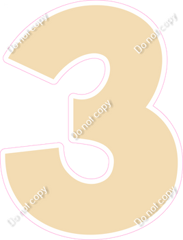 KG 30" Individuals - Flat Champagne 3