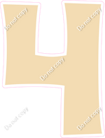 KG 30" Individuals - Flat Champagne 4