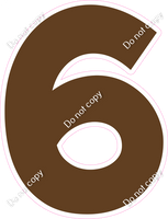 KG 30" Individuals - Flat Chocolate 6