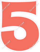 KG 30" Individuals - Flat Coral 5