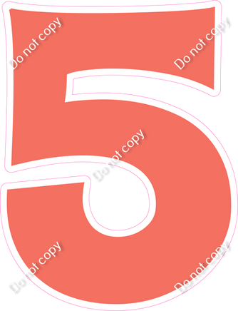 KG 30" Individuals - Flat Coral 5