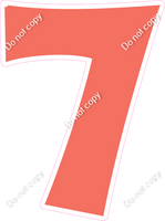 KG 30" Individuals - Flat Coral 7