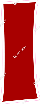 KG 30" Individuals - Flat Crimson 1