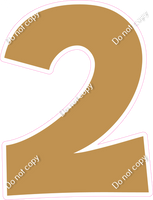 KG 30" Individuals - Flat Gold 2