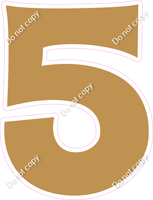 KG 30" Individuals - Flat Gold 5