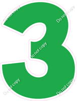 KG 30" Individuals - Flat Green 3