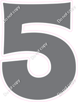 KG 30" Individuals - Flat Grey 5