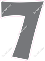 KG 30" Individuals - Flat Grey 7