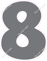 KG 30" Individuals - Flat Grey 8