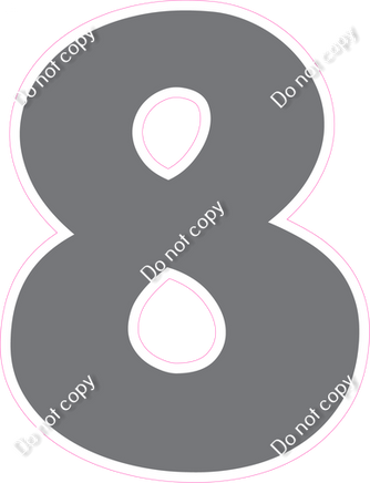 KG 30" Individuals - Flat Grey 8