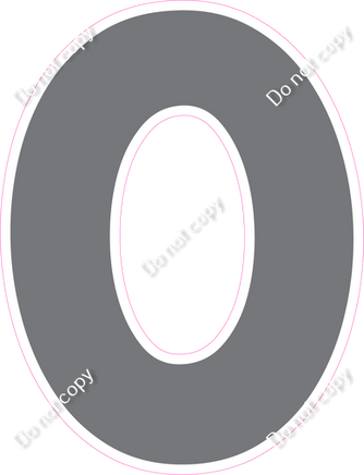 KG 30" Individuals - Flat Grey