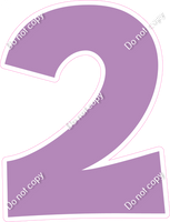 KG 30" Individuals - Flat Lavender 2