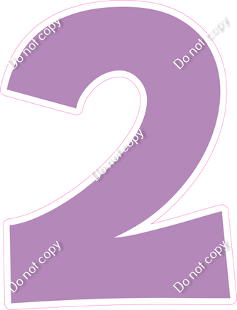 KG 30" Individuals - Flat Lavender 2