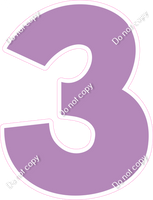 KG 30" Individuals - Flat Lavender 3