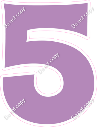 KG 30" Individuals - Flat Lavender 5