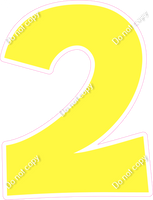 KG 30" Individuals - Flat Lemon 2