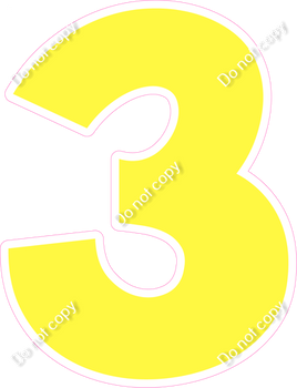 KG 30" Individuals - Flat Lemon 3