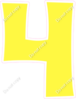 KG 30" Individuals - Flat Lemon 4